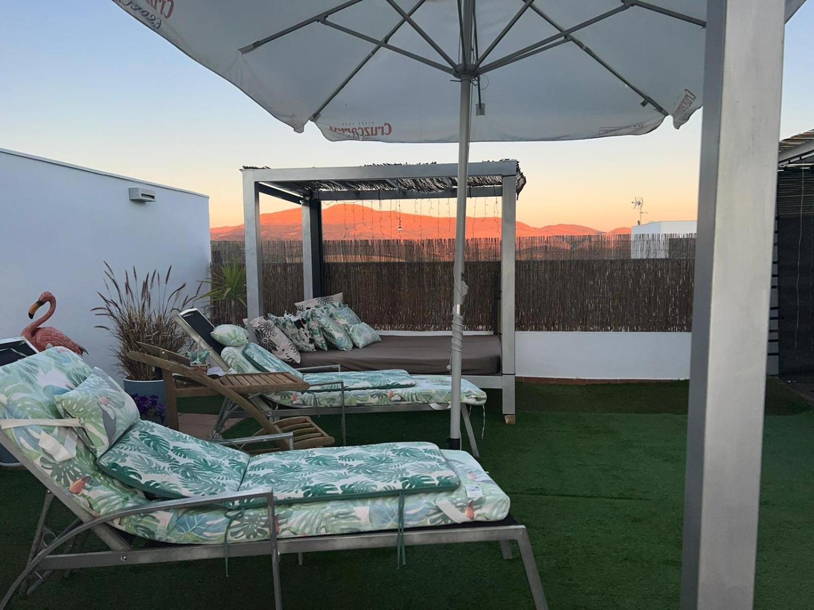 Atico Rilque, Apartamentos Independientes Con Jacuzzi Privado Y Terraza En Ronda Buitenkant foto