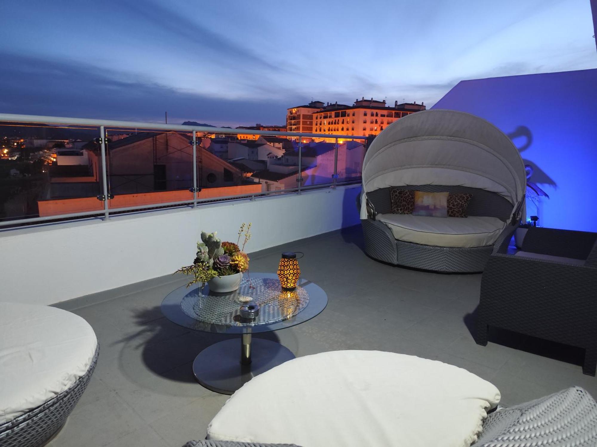 Atico Rilque, Apartamentos Independientes Con Jacuzzi Privado Y Terraza En Ronda Buitenkant foto